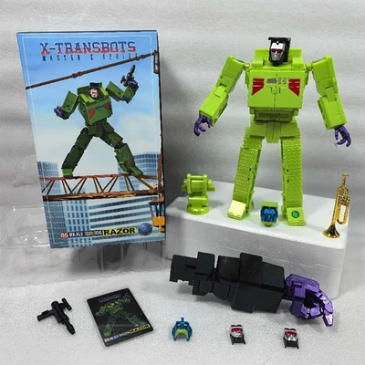X-Transbots Devastator Bonecrusher MX-45 Razor G1 Action Figure toy in stock - Image 1 of 4