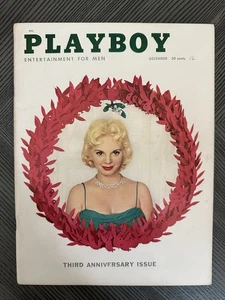 Playboy December 1956 HMH Publishing #v3 #12 Lisa Winters - Imagen 1 de 5