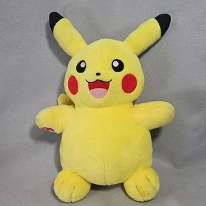 Pikachu Pokemon 17” Plush Large Build-a-Bear Workshop Talking Sound WORKS ! - Picture 1 of 9