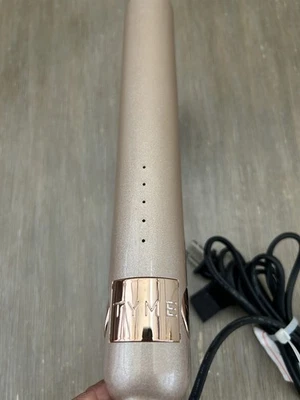 Rizador de pelo Tyme Iron Pro oro rosa 2 en 1 plancha 5 ajustes de calor Foto 1 de 4