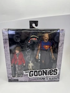 NECA Chunk &  Sloth Goonies 8" Action Figures 2 Pack Reel Toys Factory Sealed - Picture 1 of 7