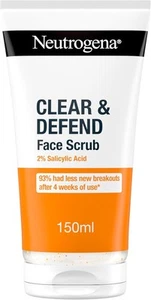 Neutrogena Clear & Defend Gesichtspeeling (1x 150ml), 150 ml (1er Pack), Orange - Bild 1 von 7