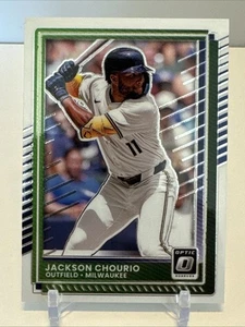 Jackson Chourio 2025 Donruss OPTIC #99 - Milwaukee Brewers - Bild 1 von 2