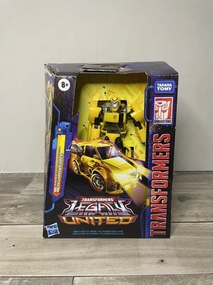 Transformers Legacy United Deluxe Class Animated Universe Bumblebee - New in Box - Image 1 of 4