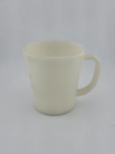 Vintage Fire King White Mug D Handle Anchor Hocking Oven Proof Coffee Tea - Picture 1 of 6