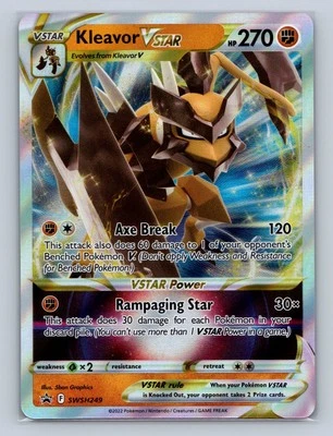 SWSH: Sword & Shield Promo Cards #SWSH249 Kleavor VSTAR - Image 1 of 2