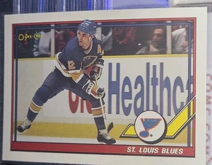 91-92 O-Pee-Chee St. Louis Blues Team Card 🚨🚨🚨 Adam Oates - Picture 1 of 2