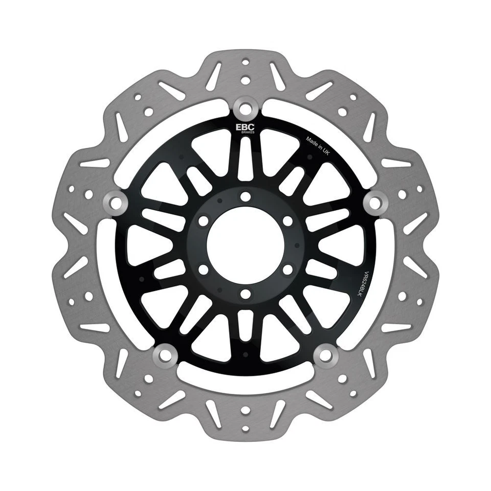 EBC Float Vee Rotor Delantero Negro Buje Delantero Izquierdo para Ducati ST4S 996cc ABS 2003-05 Foto 1 de 1