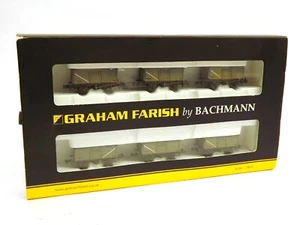 Graham Farish 377-225Z Set of 6 BR 16 Ton Steel Mineral Wagons (N Scale) Boxed - Picture 1 of 1