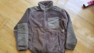 UNIGLO MEN FLEECE TEDDY BEAR BROWN JACKET BRAND NEW WITH TAGS SIZE MEDIUM - Picture 1 of 9