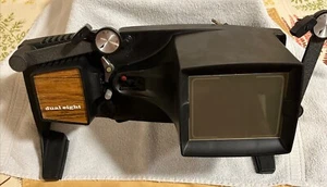 HUDSON MOVIE EDITOR VINTAGE  DUAL EIGHT 8 MM REEL TO REEL WITH VIEWING SCREEN - Picture 1 of 8