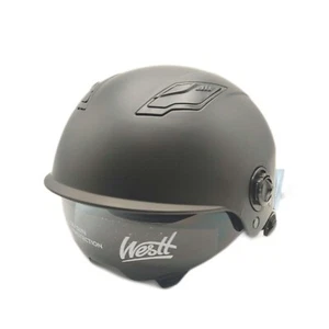 Westt Rover Jethelm Motorradhelm Helm 3 austauschbare Seitenteile Gr.S-M 55-58cm - Bild 1 von 6