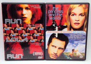 RUN LOLA RUN & PRINCESS AND THE WARRIOR DVD Franke Potente German Audio Eng. Sub - Imagen 1 de 5