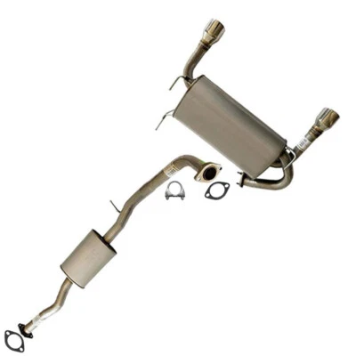 Stainless Steel Resonator Pipe Exhaust Muffler fits 2003-2008 Infiniti Fx35 3.5L - Image 1 of 4