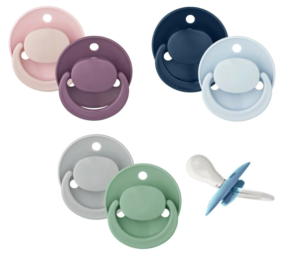 2pcs Baby Nova Pacifier Soother Silicone Round Cherry Shape 0-24M - Image 1 of 1