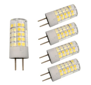 5pcs GY6.35 G6.35 Led Light Bulb 5W 64-2835 SMD Lamp AC DC 12V Ceramics Light H - Picture 1 of 7