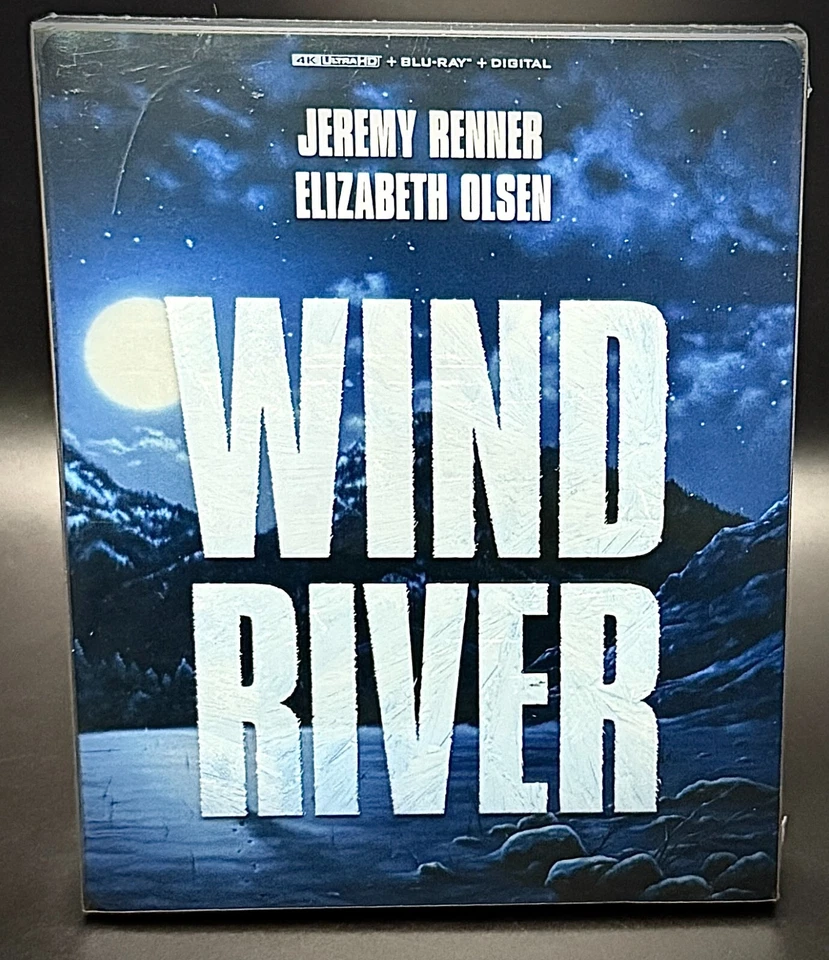 WIND RIVER - WALMART EXCLUSIVE 4K UHD BLURAY LIONSGATE STEELBOOK *NEW & SEALED!* - Image 1 of 4