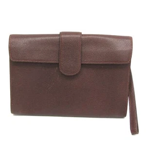 Delvaux Men,Women Leather Clutch Bag Brown BF574329 - Picture 1 of 1