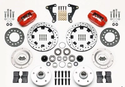  Комплект переднего тормоза Wilwood Forged Dynalite подходит для Cadillac, Eldorado, Deville 1941-55 годов выпуска - Изображение 1 из 3