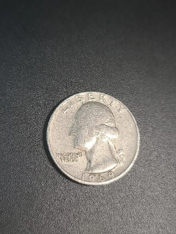 1969 Quarter No Mint Mark Cover
