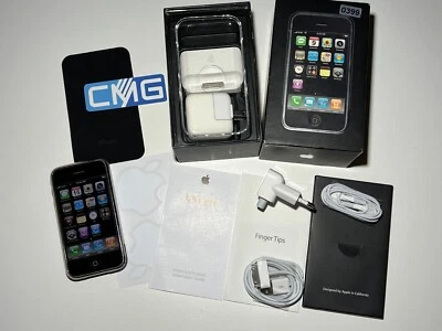 Apple iPhone 1. Generation 8 GB 2G 1G 1st Gen 8GB Top A1203 Model 2007 OVP #399 - Bild 1 von 4