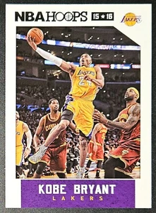 Kobe Bryant 2015-16 Panini Hoops Base Card (no.172) With LeBron James - Picture 1 of 2