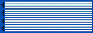 Streifen weiss 1,6 - 1,9 mm Stripes white 1:24 Decal Abziehbilder