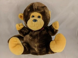 Monkey Ape Chimp Plush Hand Puppet 10 Inch Stuffed Animal toy - Imagen 1 de 6