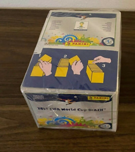Panini FIFA WM 2014 Brasil 14 BOX 100 SWISS PLATINUM - NEYMAR ROOKIE CR 7 MESSI