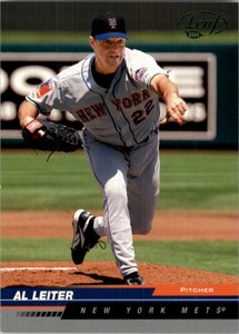 2005 Leaf Green #126 Al Leiter