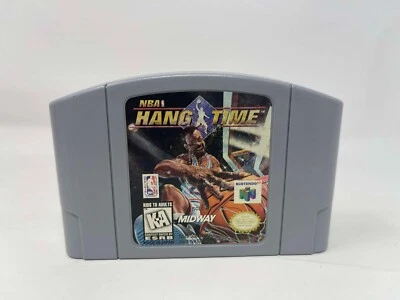N64 NBA HangTime (Nintendo 64, 1997) Authentic, Tested, Cartridge ONLY works - Image 1 of 2