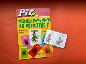 PIF GADGET N° 363 AVEC GADGET LA POUDRE NOIRE A EMPREINTES TTBE - Imagen 1 de 2