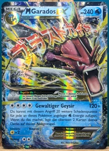 POKEMON - Turbofiebre - MGarados EX (Mega Garados) - 27/122 - alemán - Imagen 1 de 2