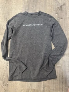 Under Armour fitted heat gear long sleeve men’s athletic running workout Shirt S - Picture 1 of 1