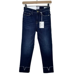 Frame Denim Damen Le Nouveau Straight Cropped Jeans Overcast Größe 25 - Bild 1 von 7