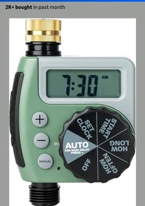 Orbit 62056 One Outlet Single-Dial Hose Faucet Timer - Picture 1 of 8