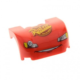 1x Lego Bonnet Red 3x4x1 Lightning McQueen Rust-eze 95 Cars 8487 93587pb01
