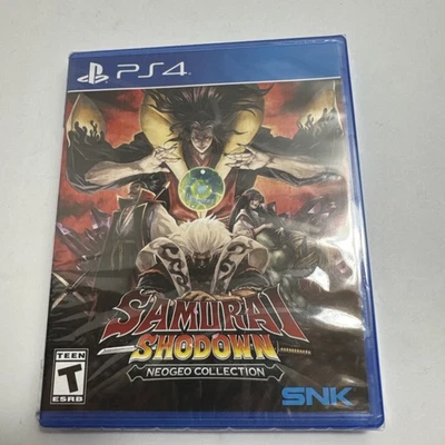 NEW - SAMURAI SHODOWN Neo Geo Collection PLAYSTATION 4 Limited Run - Image 1 of 4