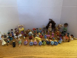Disney Figurines Lot Vintage and Modern PVC 69 Princess Pieces - Picture 1 of 19