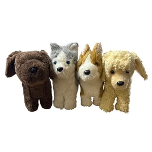 American Girl Puppe-Haustier Hund Set-braun Labor/Corgi/Husky/Pudel - Bild 1 von 10