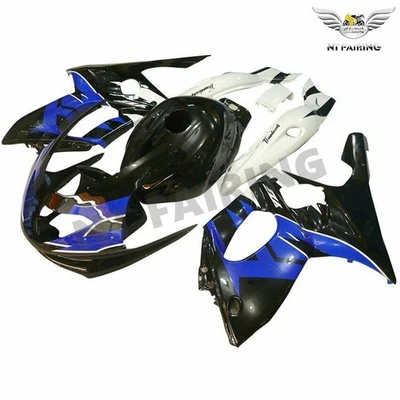 PL New Fairing Injection Fit for 1996-2007 Yamaha YZF 600R White Blue Black x008 Foto 1 de 4