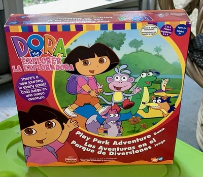 RARE 2002 FISHER PRICE  “DORA THE EXPLORER” PLAY PARK ADVENTURE GAME - image 1 of 3