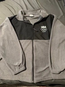 Nike Team USA London Committee Full Zip Fleece Jacket L olympics - Picture 1 of 4