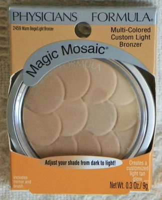 Physicians Formula Magic Mosaic Bronzer Warm Beige Light Bronzer #2459 NIB - Image 1 of 2