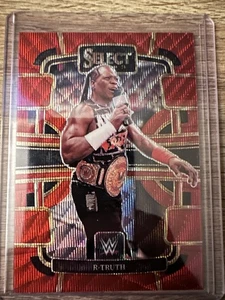 2024 Panini Select WWE - Concourse R-Truth #42 Red Wave Prizm /99 - Bild 1 von 2