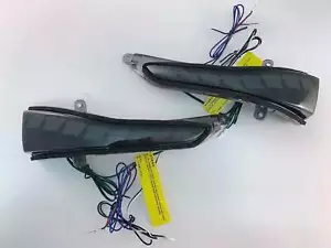 LED Mirror sequential Signal + Position + Puddle Light FOR Q50/Q60/Q70 Smoke - Imagen 1 de 8