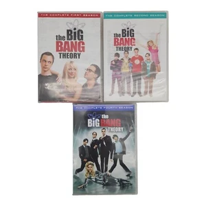 The Big Bang Theory Seasons 1 2 & 4 DVD Set Complete TV Show Comedy Series - Picture 1 of 3