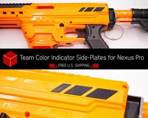 Side Plate Replacement / Team Color Indicator (PETG) for Adventure Force Nexus  - Picture 1 of 13