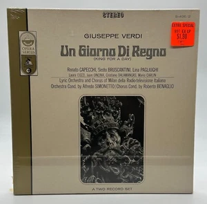 Giuseppe Verdi Un Giorno Di Regno (King for a Day) VINYL BOX SET 1967N SEALED - Picture 1 of 2
