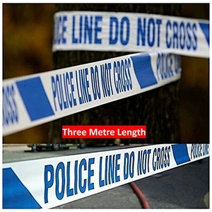 Three Metre Length Of Police Line Do Not Cross , Quality Barrier Tape - Picture 1 of 6